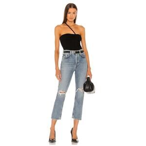 NWT AGOLDE Riley High Rise Straight Crop Size 30